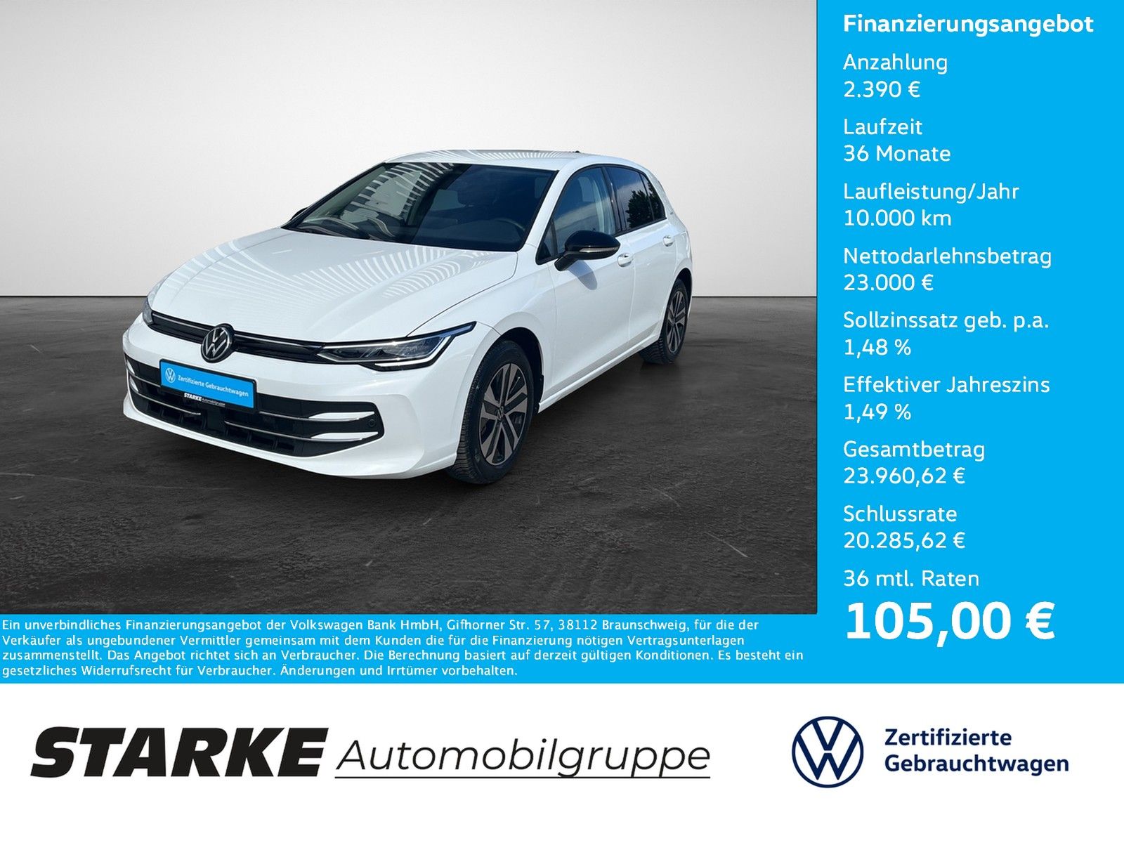 Volkswagen Golf 8 1.5 TSI Energy Standheiz Navi LED Kamera foto 1