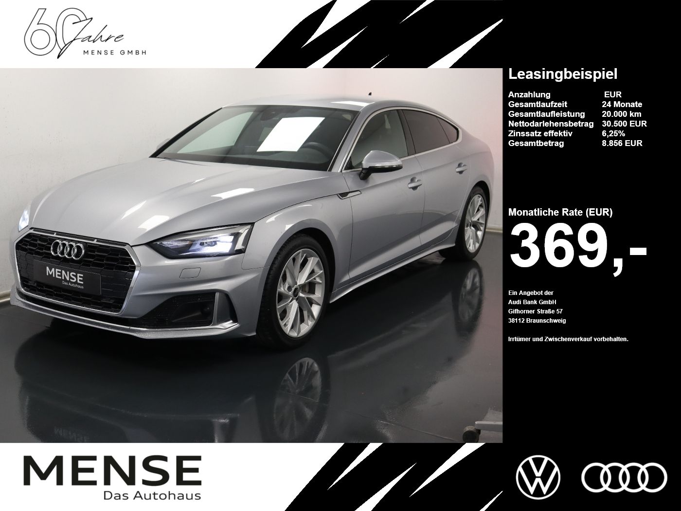 Audi A5 Sportback 40 TDI S tronic advanced CarPlay
