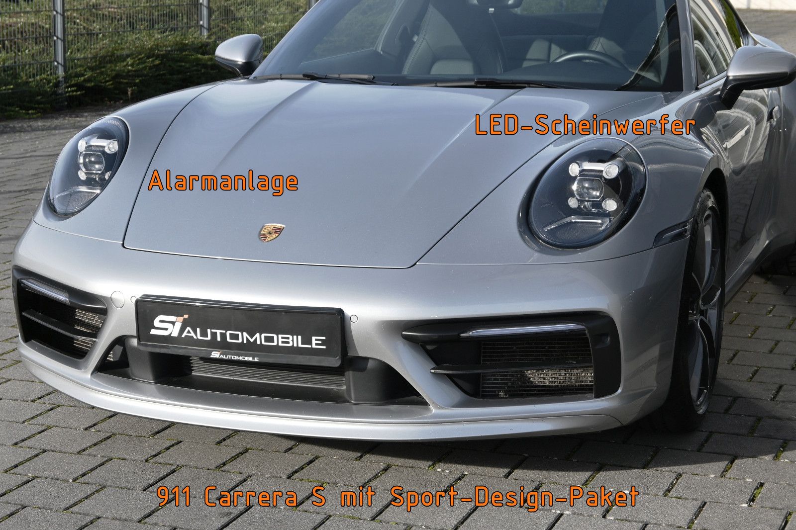 Fahrzeugabbildung Porsche 911 992 Carrera S Coupé °SPORT DESIGN°SP.ABGAS°