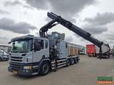 Scania P320 8x2/6 Tageskabine Euro6A -HIAB XS211W-3 - Scania T