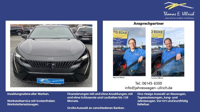 Peugeot 408 GT 1.6 PlugIn Hybrid 225 e-EAT8