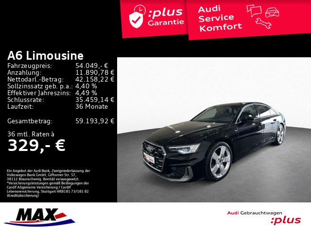 A6 Limousine 50 TDI QUATT S LINE MATRIX+HUD+AHK+