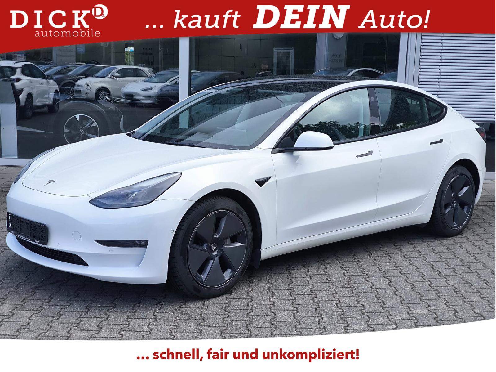 Tesla Model 3 LR Dual AWD PANO+STDHZ+LED+KAM+NAVI+AHK+