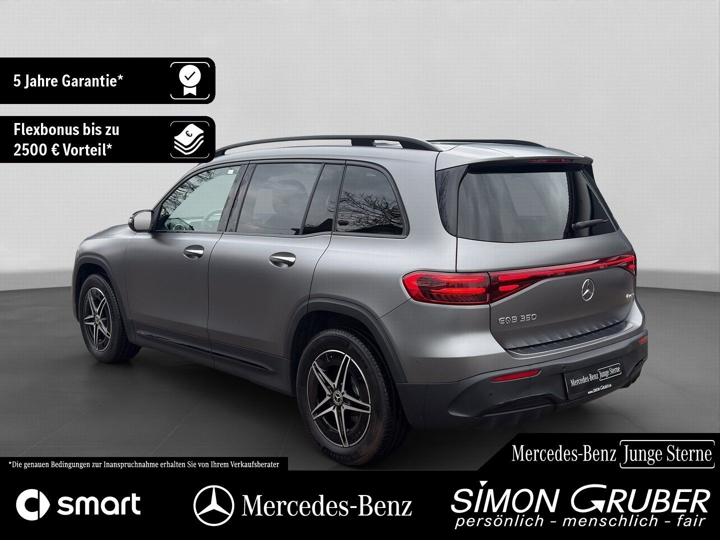 Fahrzeugabbildung Mercedes-Benz EQB 350 4M AMG Pano HUD Burm 7Sitzer 360° Magno