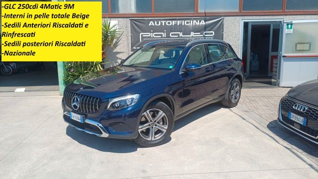 MERCEDES-BENZ Mercedes-benz GLC 250 d 4Matic Sport IVA ESPOSTA
