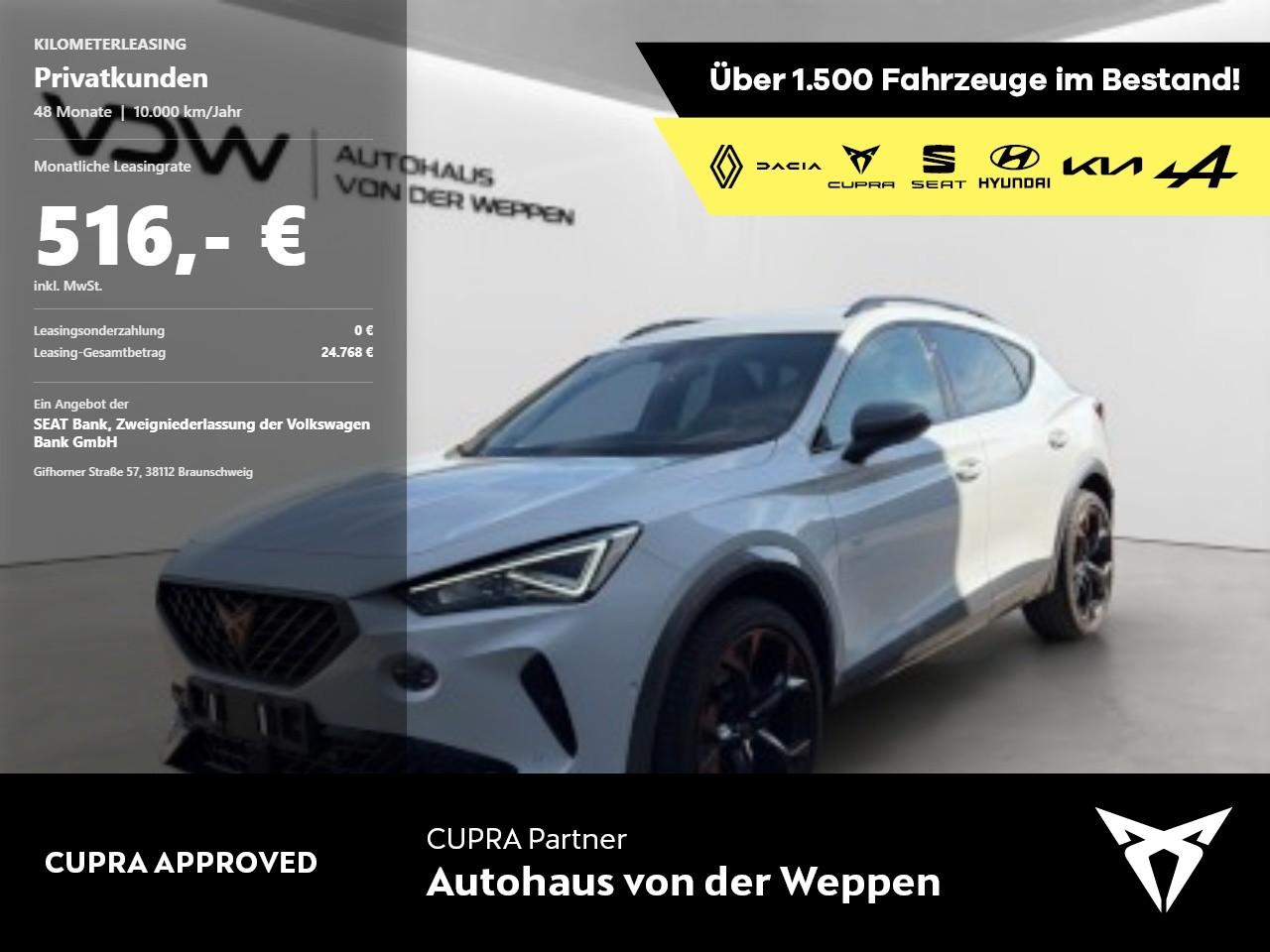Cupra Formentor 2.0TSI VZ 4Drive Heckklappe el. Navi