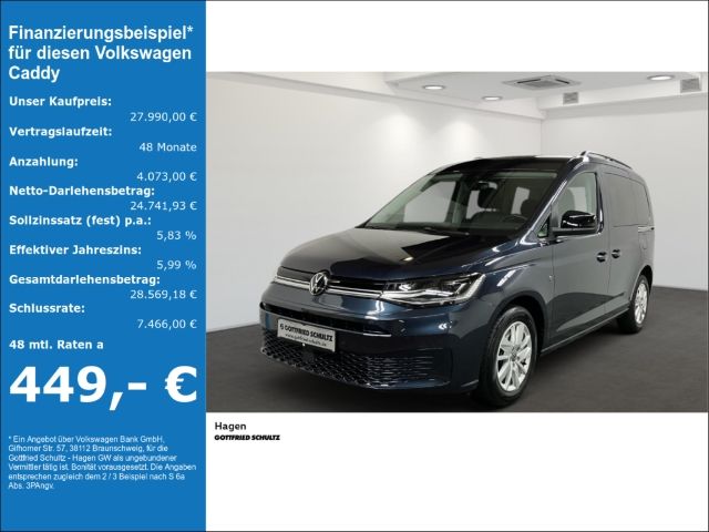 Volkswagen Caddy 1.5 TSI DSG LED AHK SHZ KAMERA Life