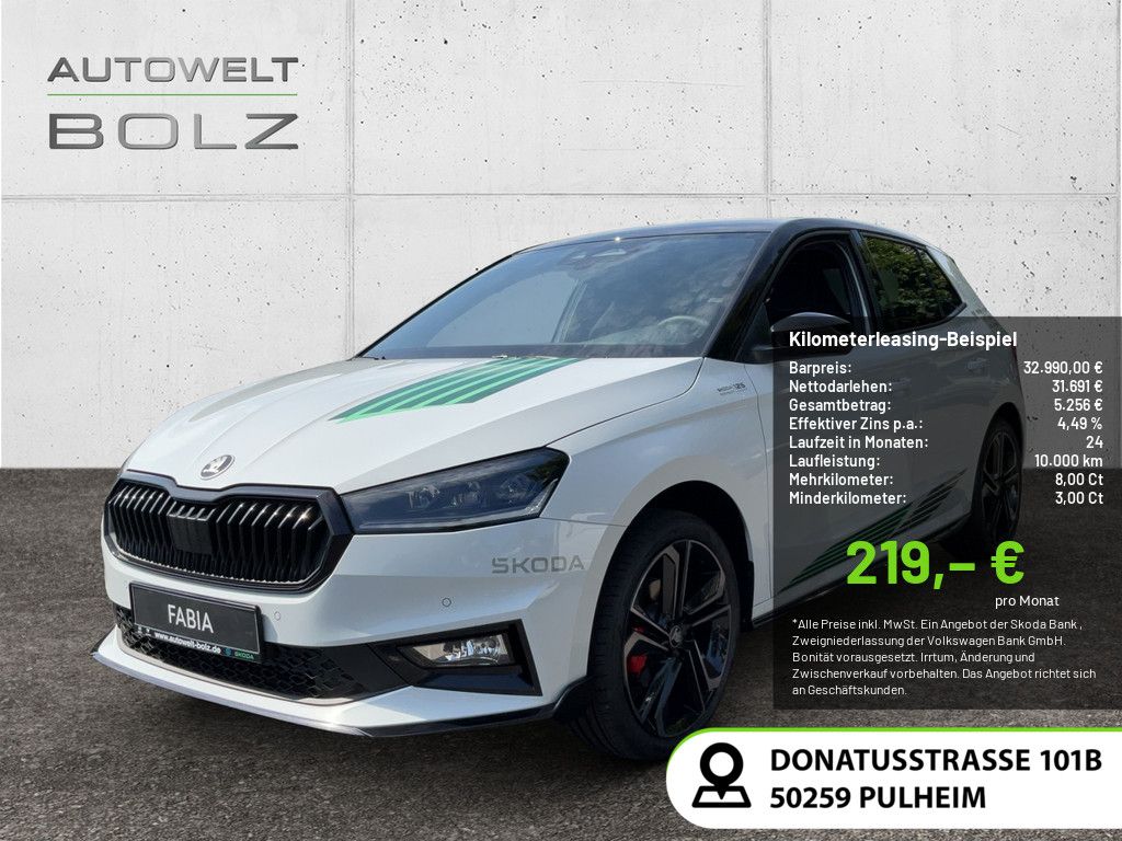 Skoda Fabia 1.5 TSI 130 Edition KAMERA ACC LED NAVI