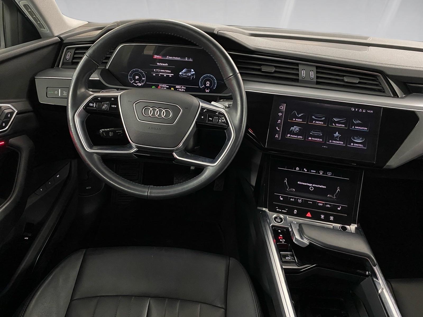 Audi e-tron advanced 55 quattro HuD AHK Vorb. 3xKlima, миниатюра 18