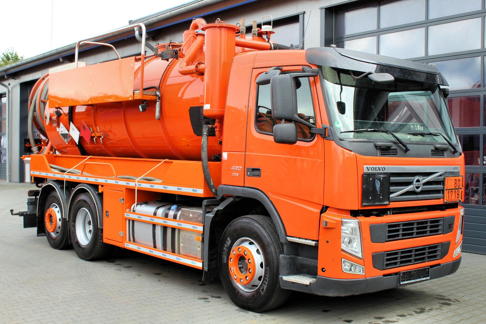 Volvo FM 420 EEV 6x2 Kroll 14m³ Saug u.Druck ADR-GGVS