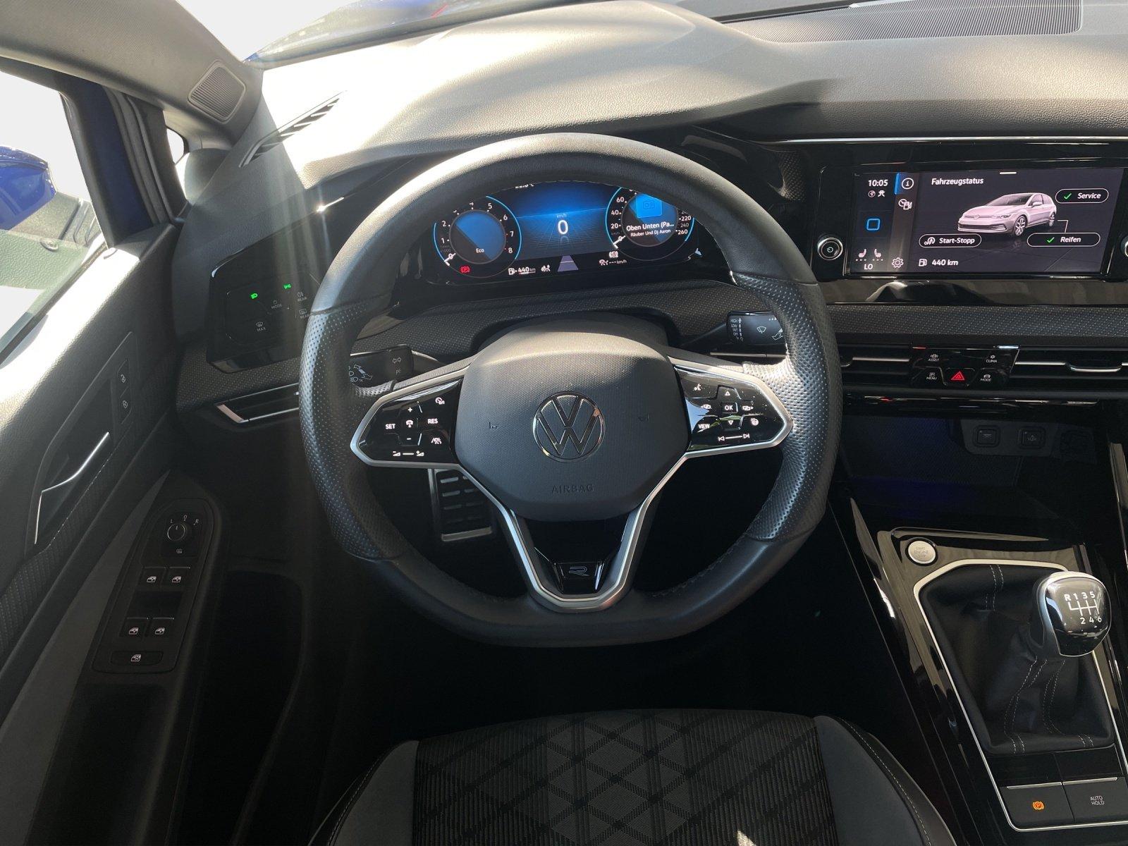 Volkswagen Golf VIII 1.5 TSI R-Line PARKH SITZHEIZ LED, миниатюра 9