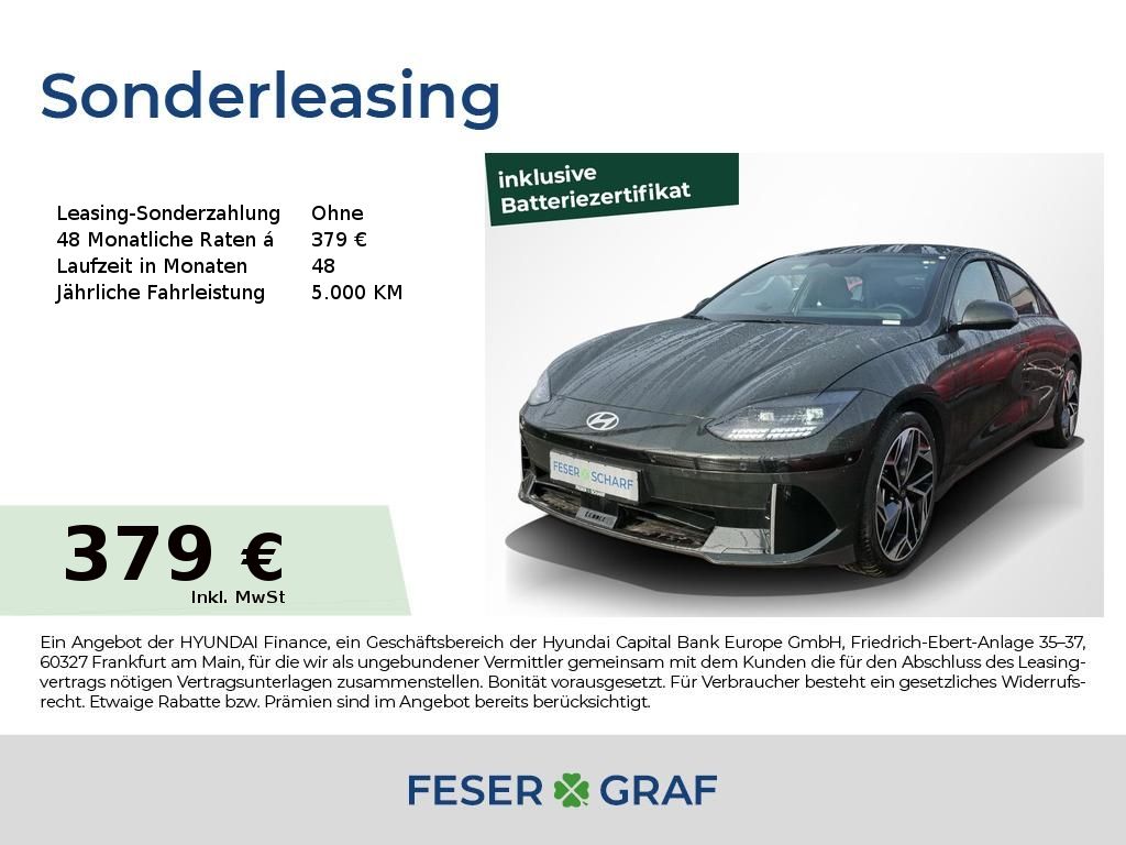 Ioniq 6 UNIQ-PAKET LEDER NAVI KAMERA MATRIX-LED