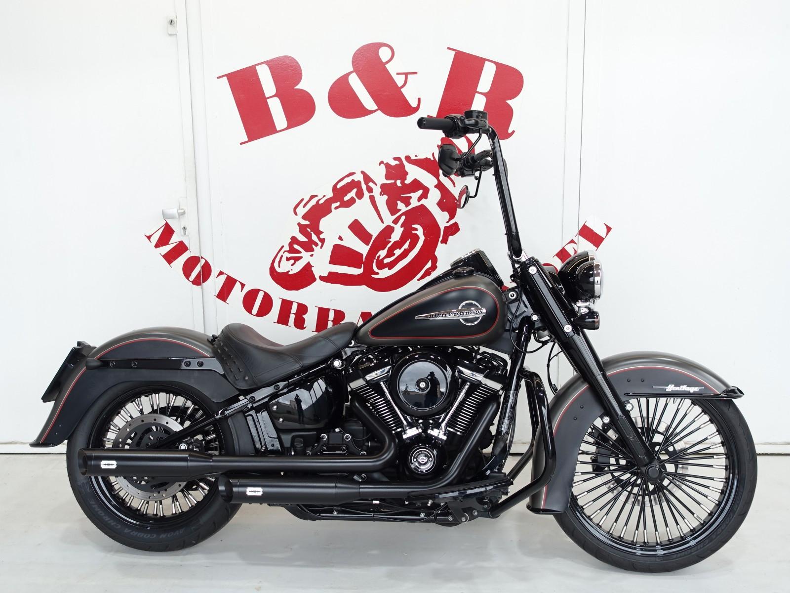 Harley-Davidson Heritage Chicano Mexican Style - Klappenauspuff