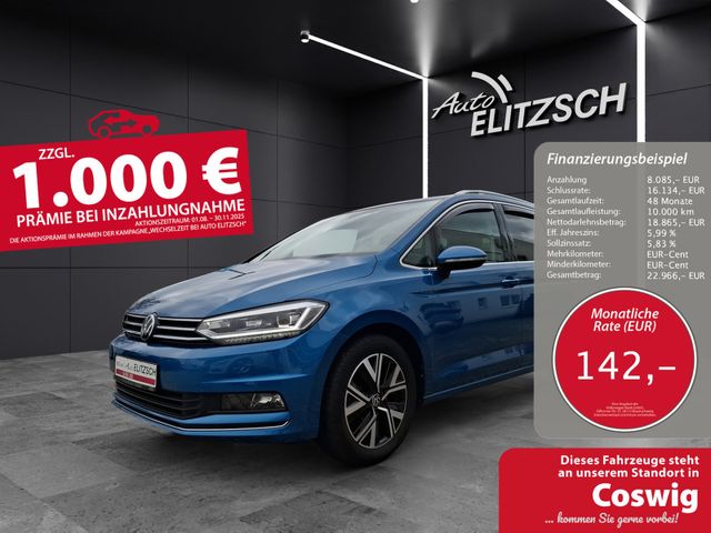 Volkswagen Touran TSI Highline AHK ACC LED Navi PDC SH