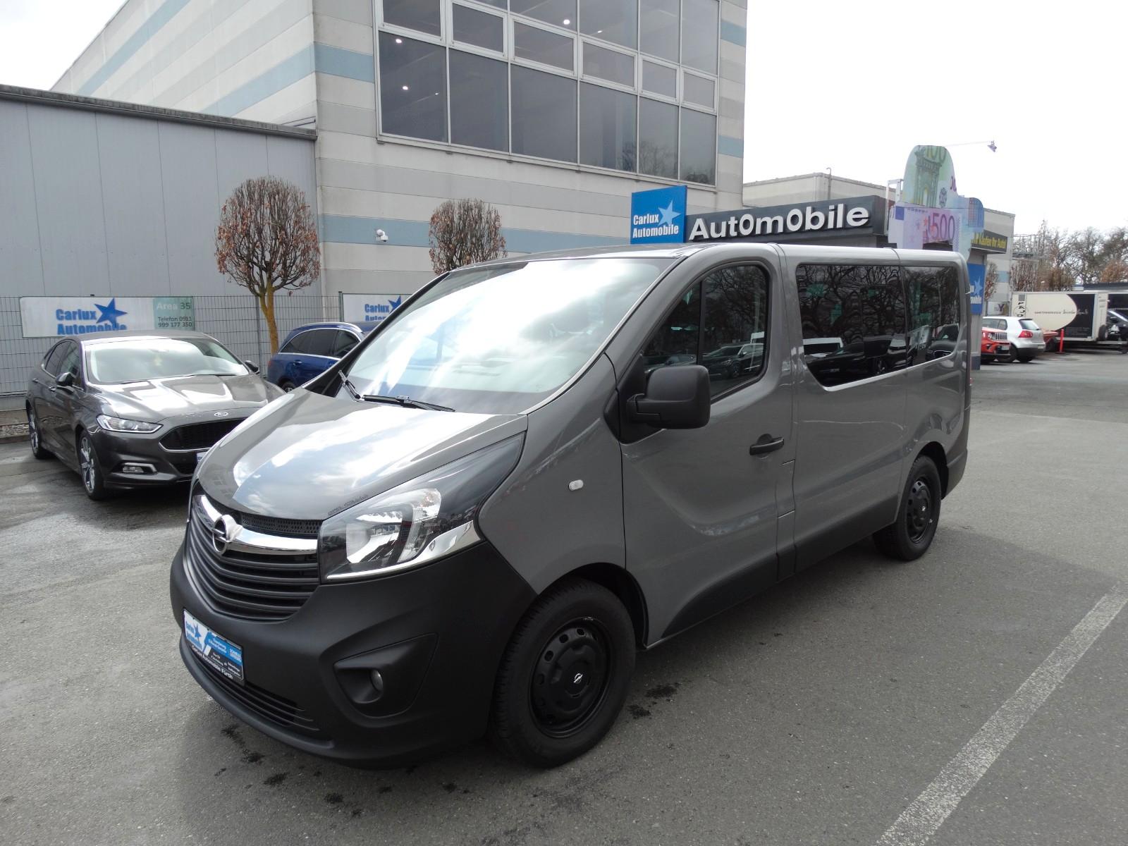 Opel Vivaro B 125Ps/Bi-Turbo*Sthz*9Sitzer*2xKlima*AHK