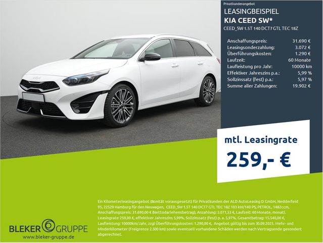 Kia CEED SW CEED_SW 1.5T 140 DCT7 GTL TEC 18Z