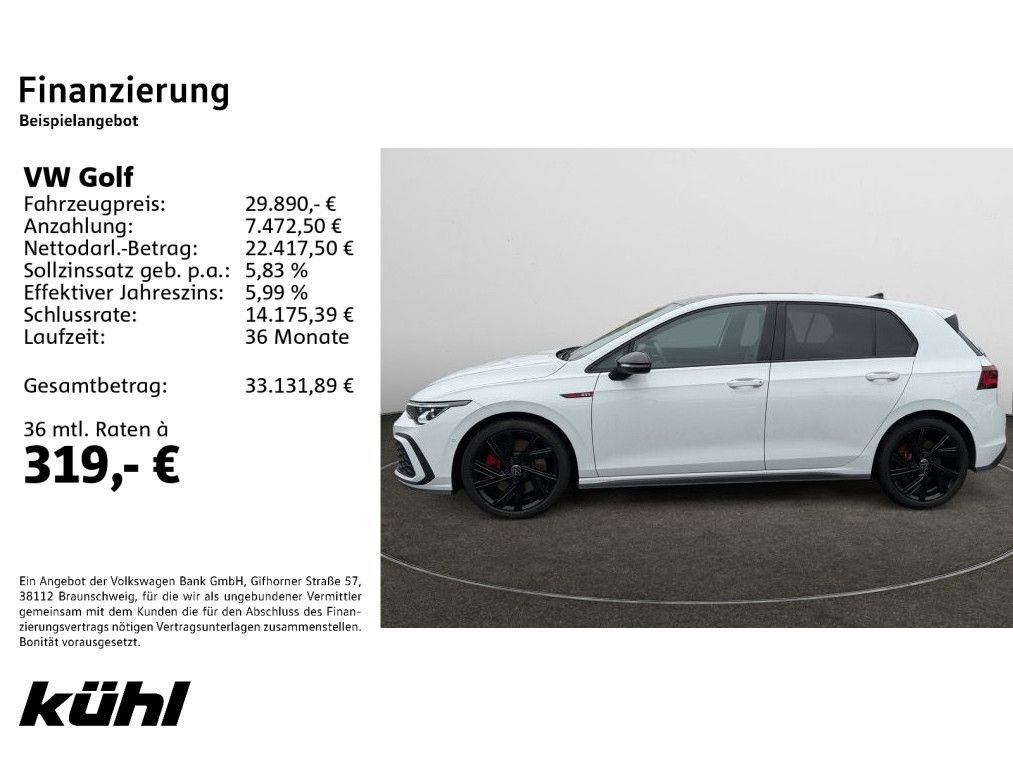 Volkswagen Golf VIII 2.0 TSI DSG GTI Navi Pano Black Style foto 2