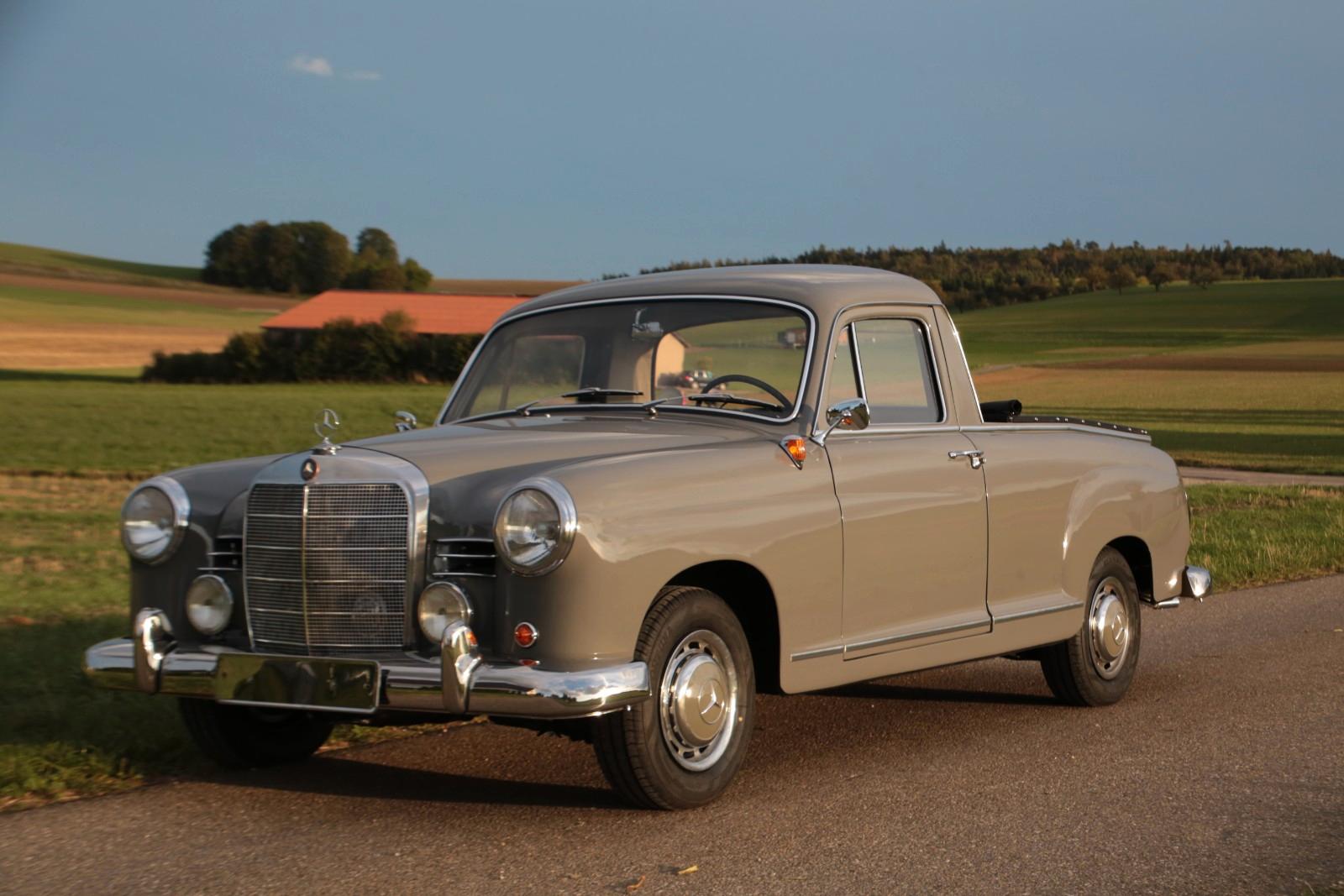 Mercedes-Benz 180 D Pick-Up - komplett restauriert m. 190D-Mot