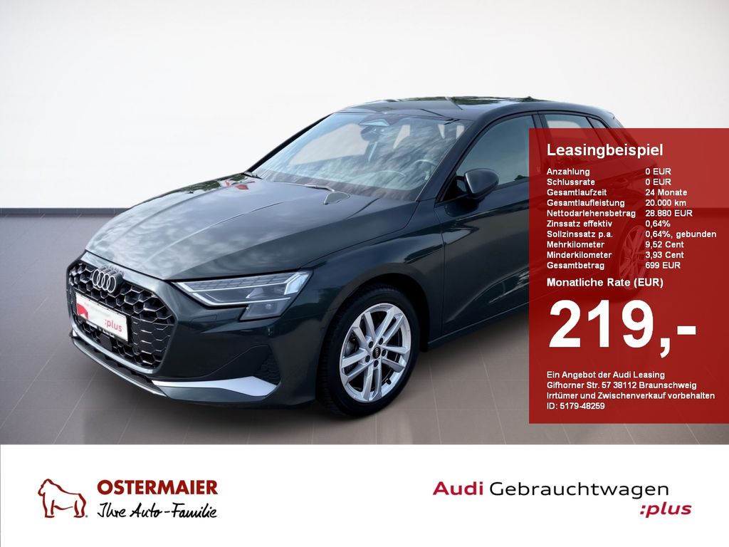 Audi A3 Sportback ADVANCED TDI S-TRONIC LED.NAVI.R-KA