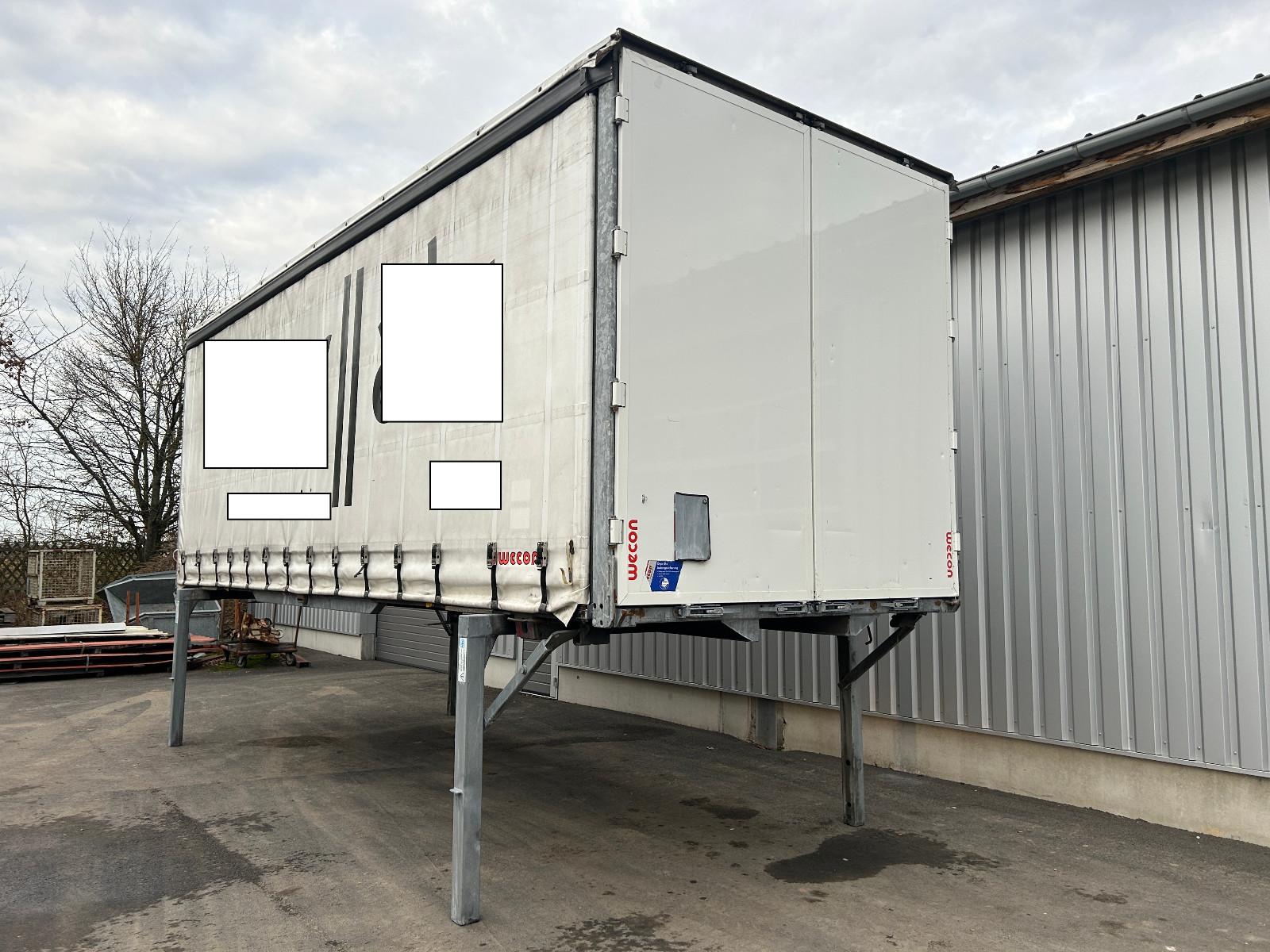 Wecon WPR 745 SG Wechselbrücke verzinkt BJ2018 TOP!