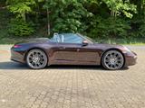 Porsche 991 Cabriolet Carrera Sportabgas/Approved 05/28 - Porsche 991: Braun