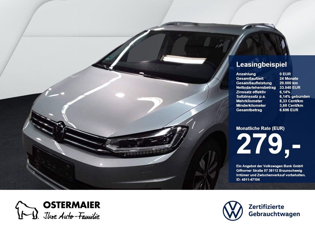 Volkswagen Touran GOAL 2.0TDI 150PS DSG ACC.7-S.AHK.NAVI+VC
