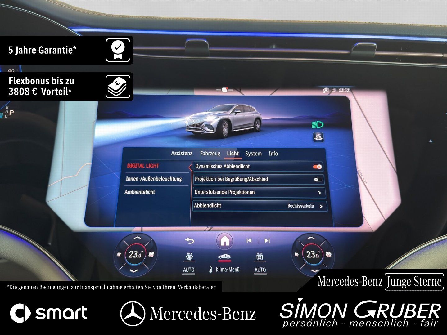 Fahrzeugabbildung Mercedes-Benz EQS 580 4M SUV AMG Night Business Class 7Sitzer