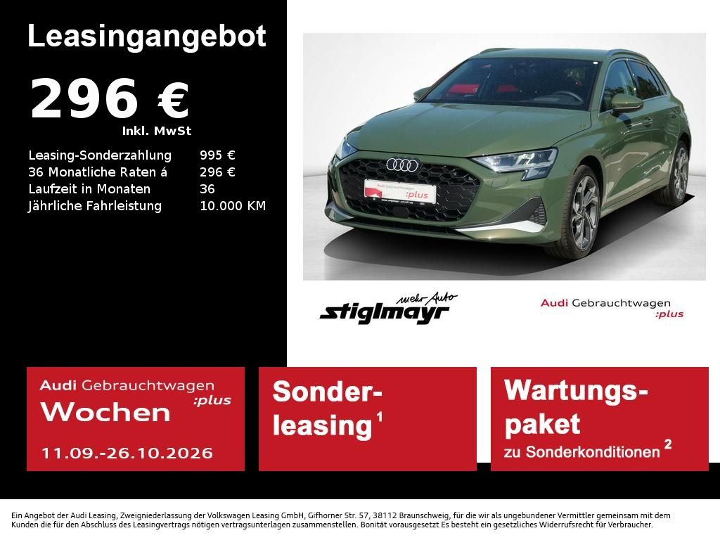 Audi A3 Sportback Advanced 30 TFSI S-tronic +HUD+SONO