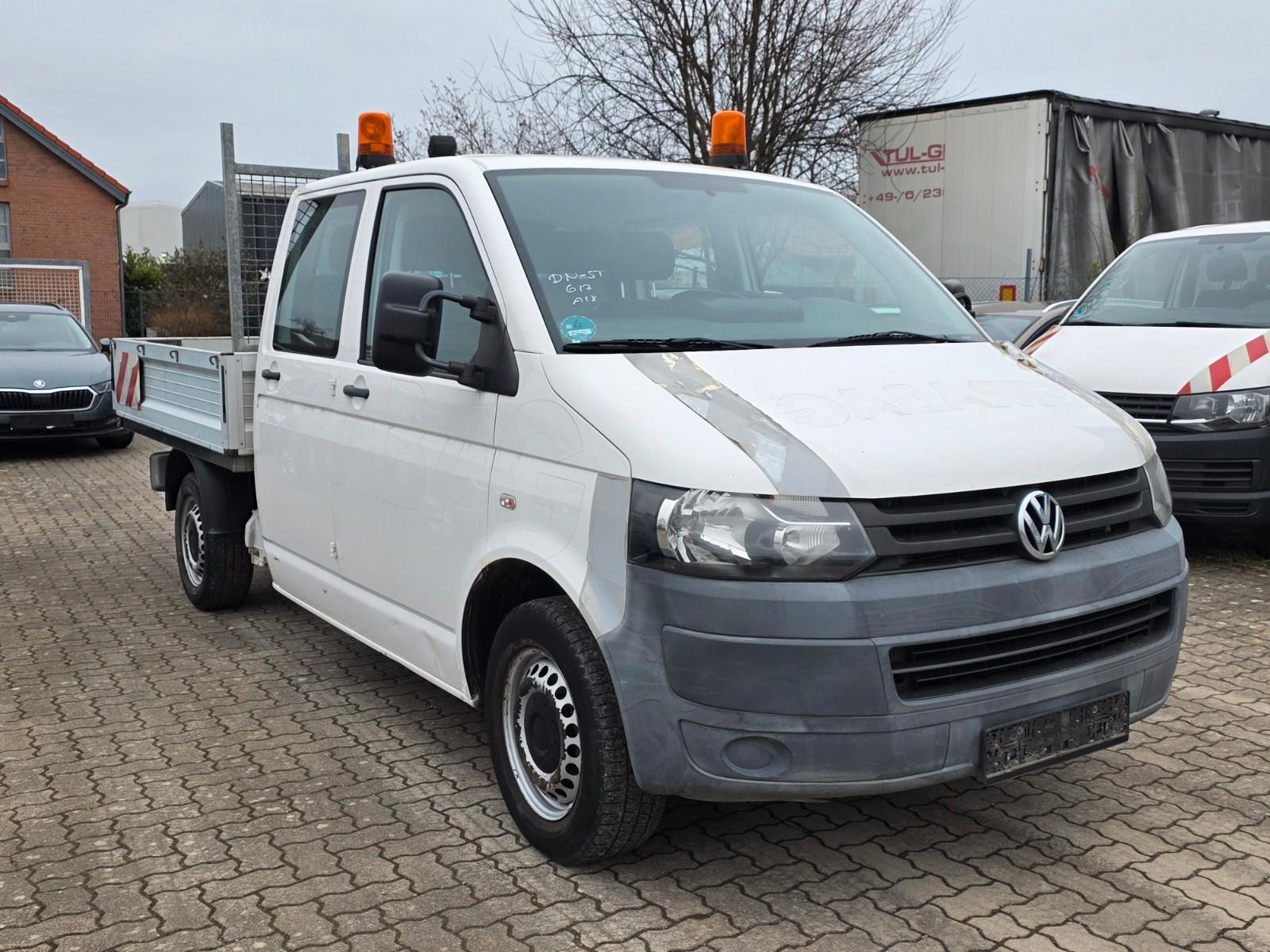 Volkswagen T5 Pritsche Doppelkabine DOKA, 6 Sitze/678