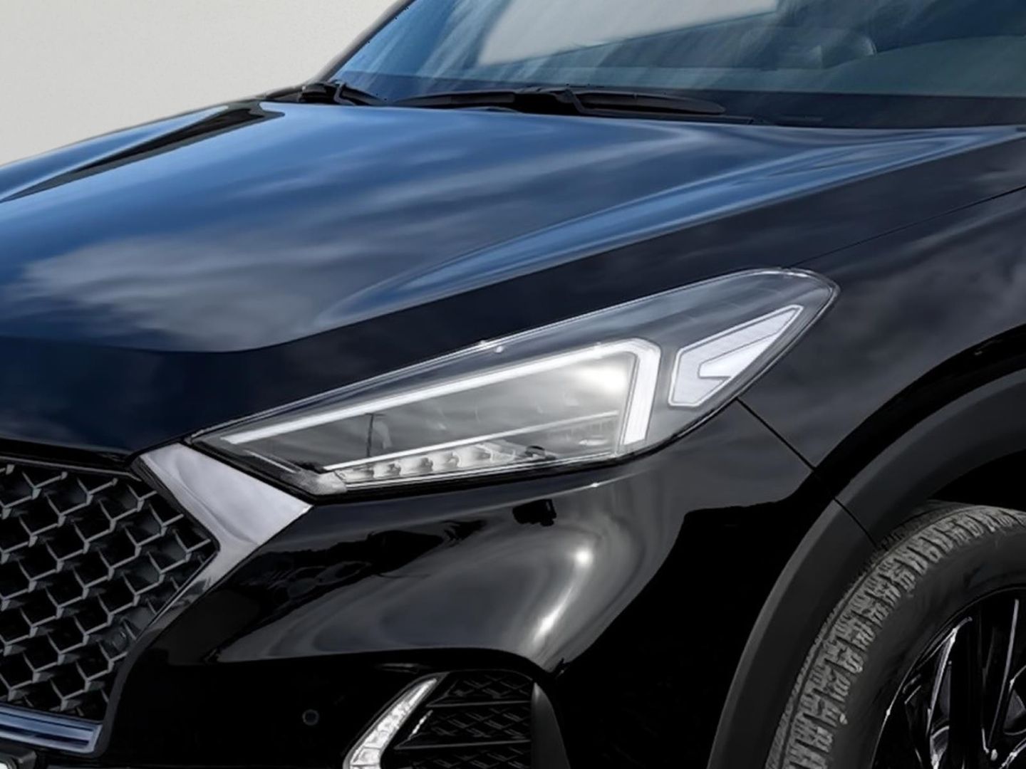 Fahrzeugabbildung Hyundai Tucson 1.6T 4WD N-Line AHK Navi Panoramadach LED