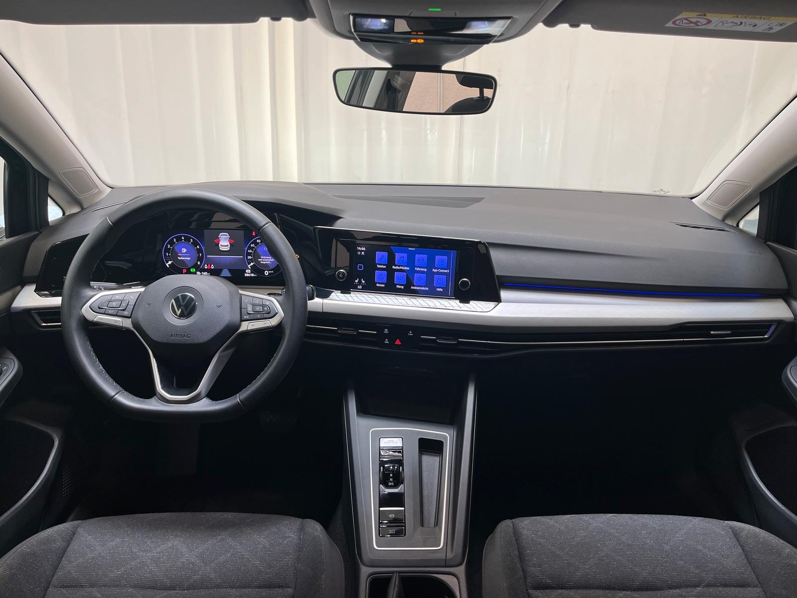 Volkswagen Golf VIII 1.0 eTSI Life Sitzhzg. LED Lenkrhzg., миниатюра 10