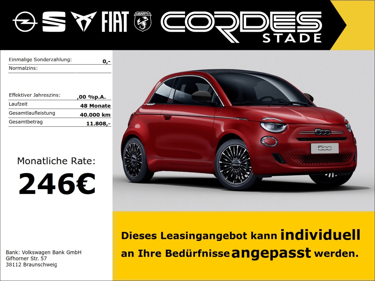 Fiat 500C Hybrid Cabrio  LA PRIMA SHZ Navi PDC