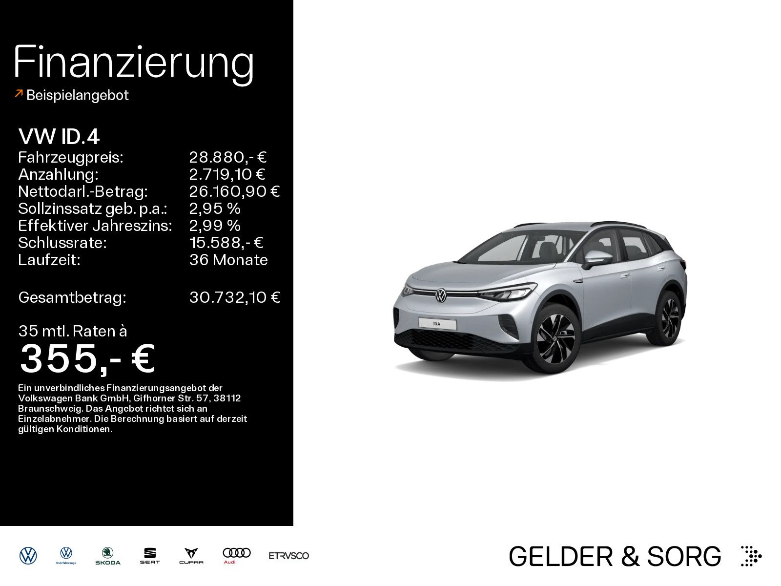 VW ID.4 Pro Performance RFK*Navigation*DAB+*ACC