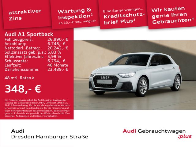 Audi A1 Sportback Advanced 25 TFSI 70(95) kW(PS) S tr