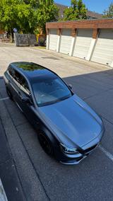 Mercedes-Benz C 63 T AMG ohne OPF matt grau serv. neu v-max - Mercedes-Benz C 63 AMG Gebrauchtwagen in Hamburg
