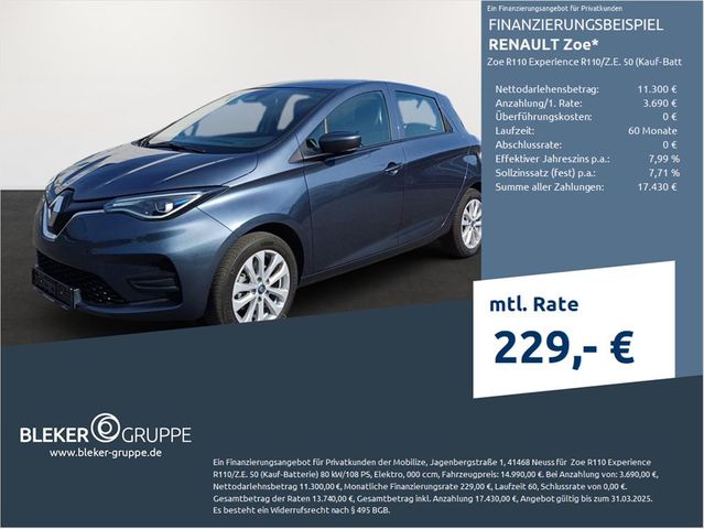 Renault ZOE Experience Z.E. 50 R110 Kaufbatterie