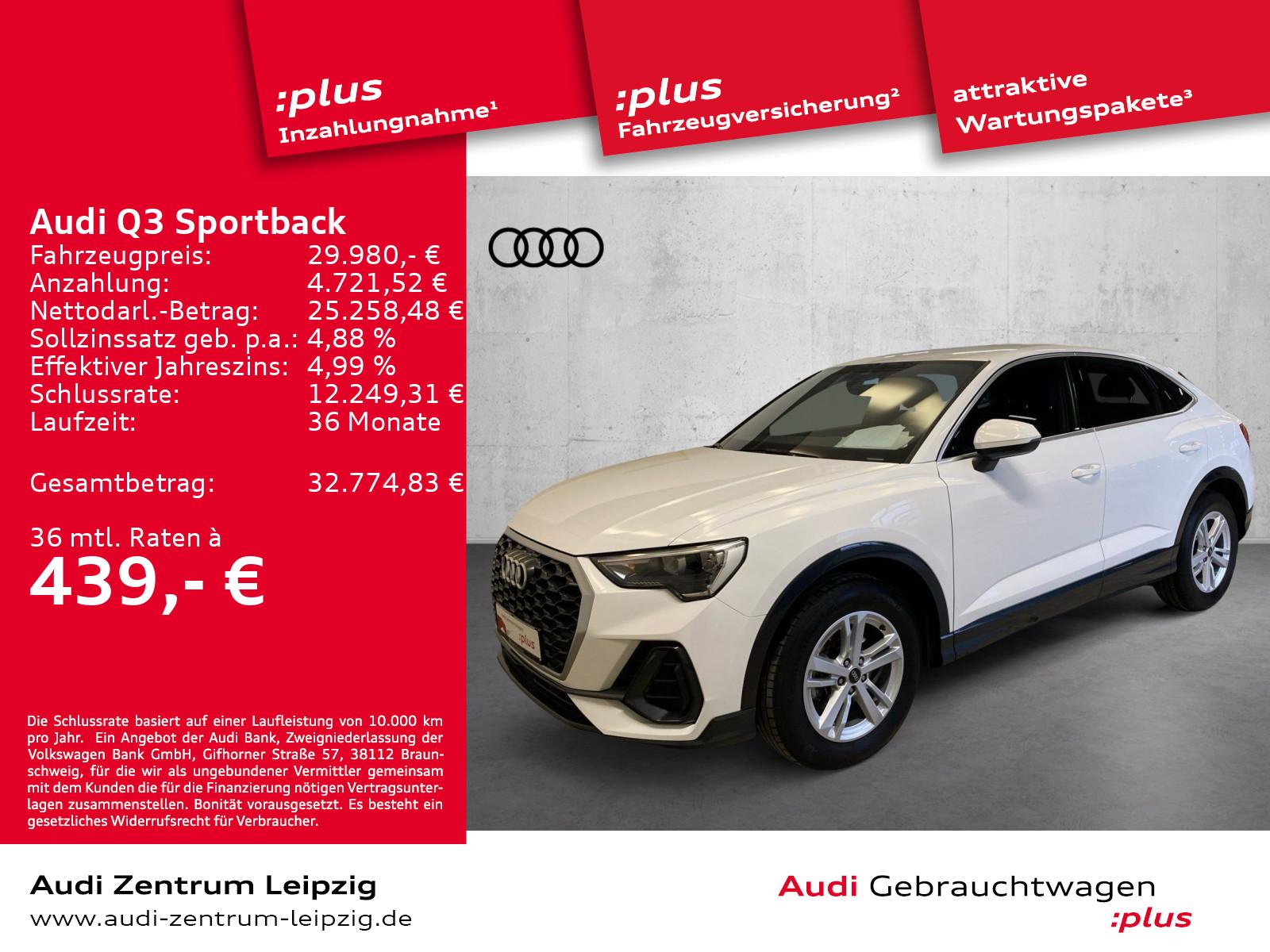 Audi Q3 Sportback 35 TDI qu. S-tr. *S-line*AHK*