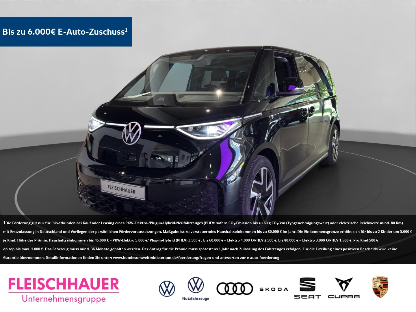 Volkswagen ID. Buzz Energy LR AHK 7 Sitzer elektr. Türen Wä