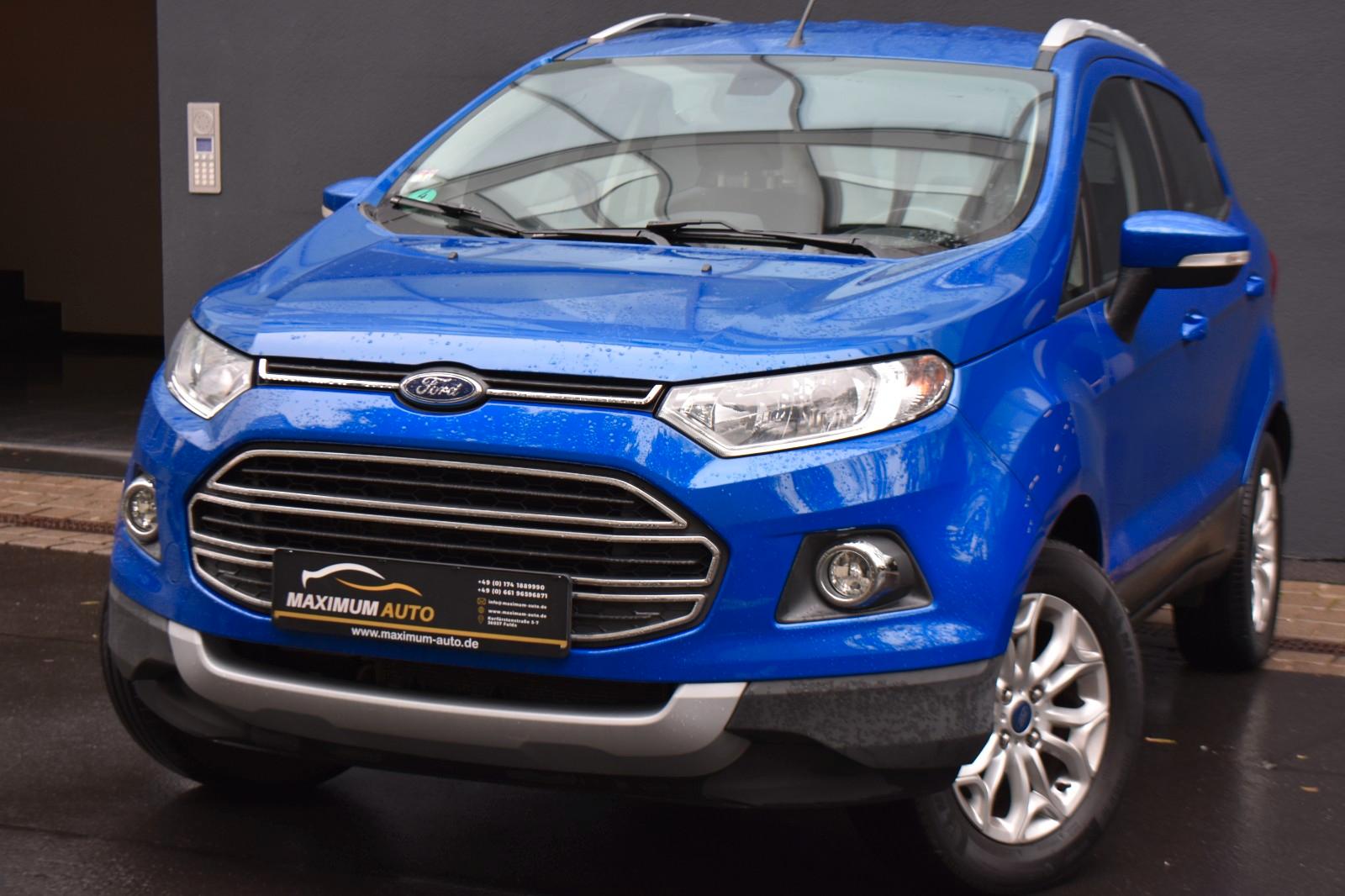 Ford EcoSport Titanium -KAMERA - AHK - 8 -FACHBEREIFT