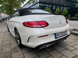 Mercedes-Benz Mercedes C 220d Cabrio AMG Line  Perlmutt Weiß  - Mercedes-Benz: Cabrio, W