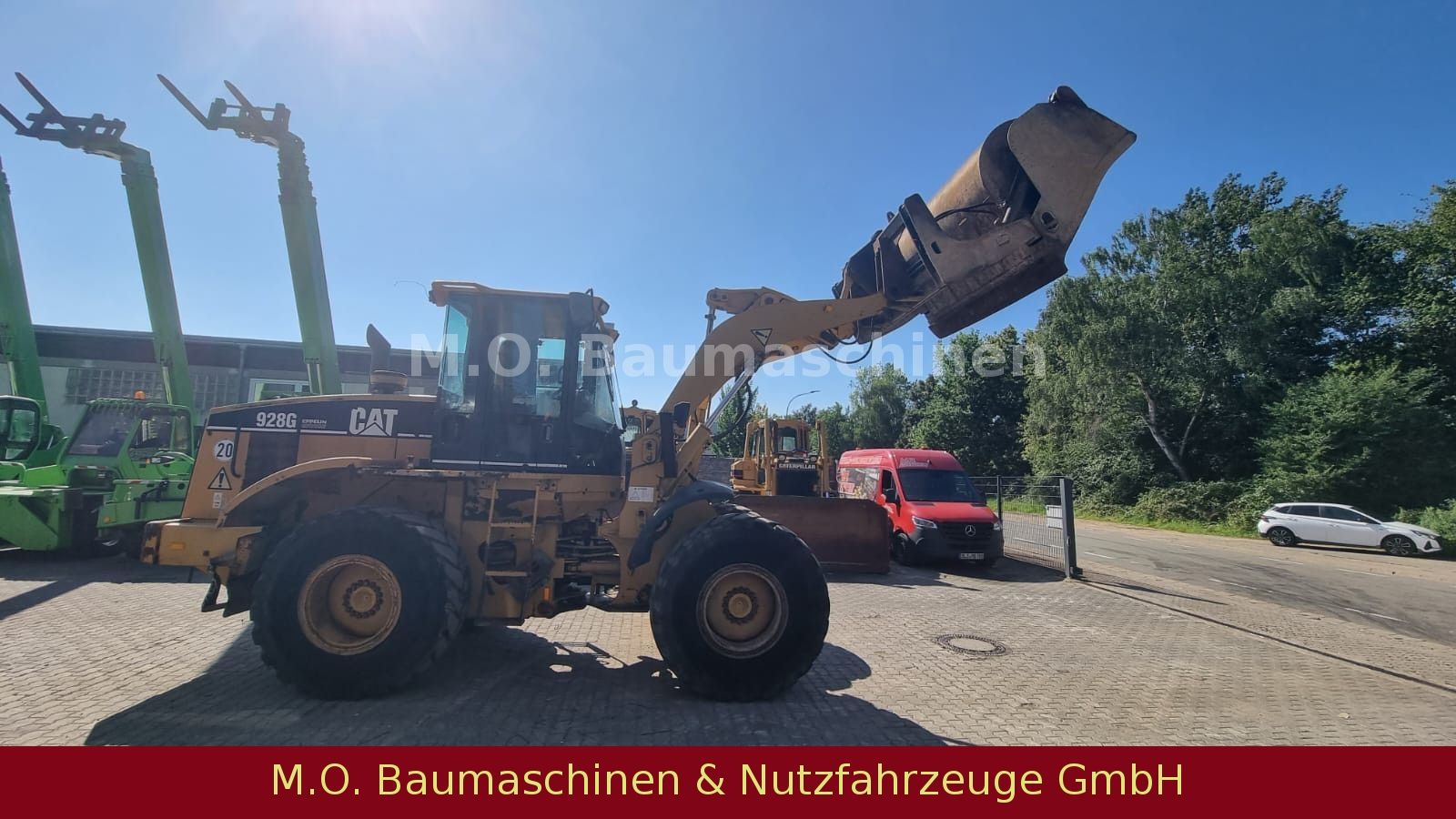 Fahrzeugabbildung CAT 928 G / Hochkippschaufel / SW /