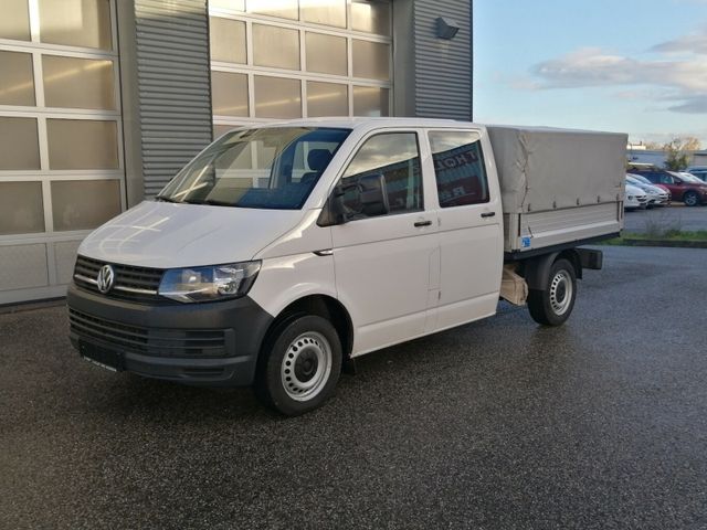 Volkswagen T6 2.0 TDI Pritsche DoKa Lang Klima NAVI AHK