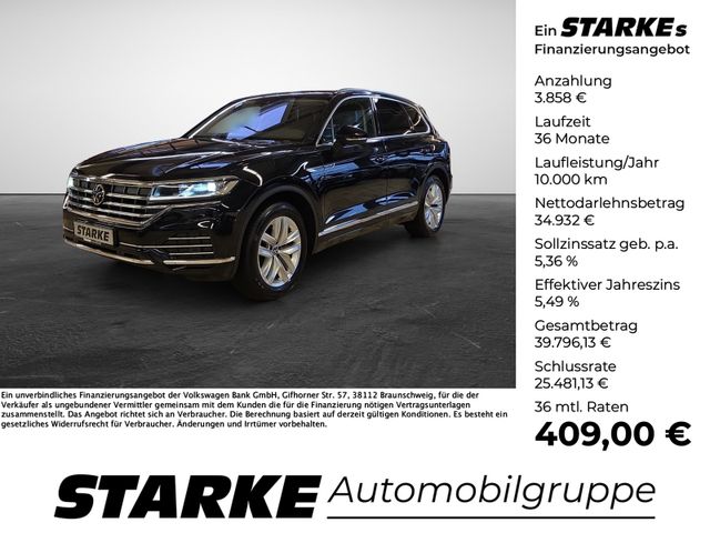 VW Touareg 3.0 TDI 4M LED Luft Navi AHK Leder Kam