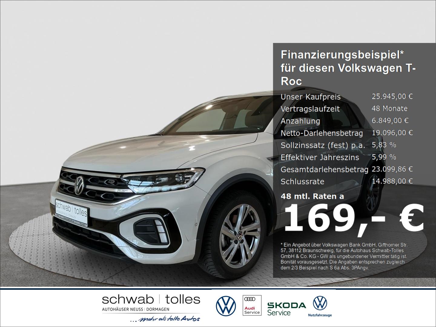 Volkswagen T-Roc 1.0 TSI R-line ACC AppConnect LED-Plus