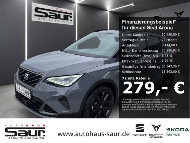 Seat Arona FR BLACK EDITION 1.0 TSI LED KLIMA NAVI FU