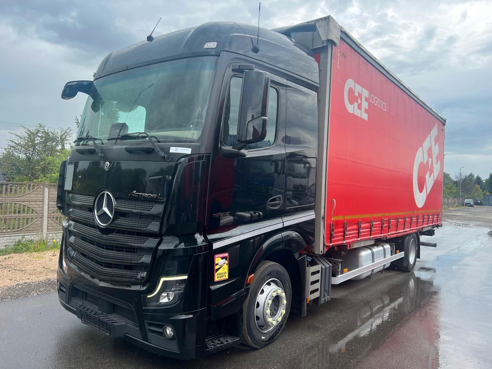 Mercedes-Benz Actros 1842 BDF PRITSCHE + PLANE