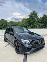 Mercedes-Benz GLC 63S AMG mit Garantie bis 01.28 - schwarze Mercedes-Benz GLC 63 AMG