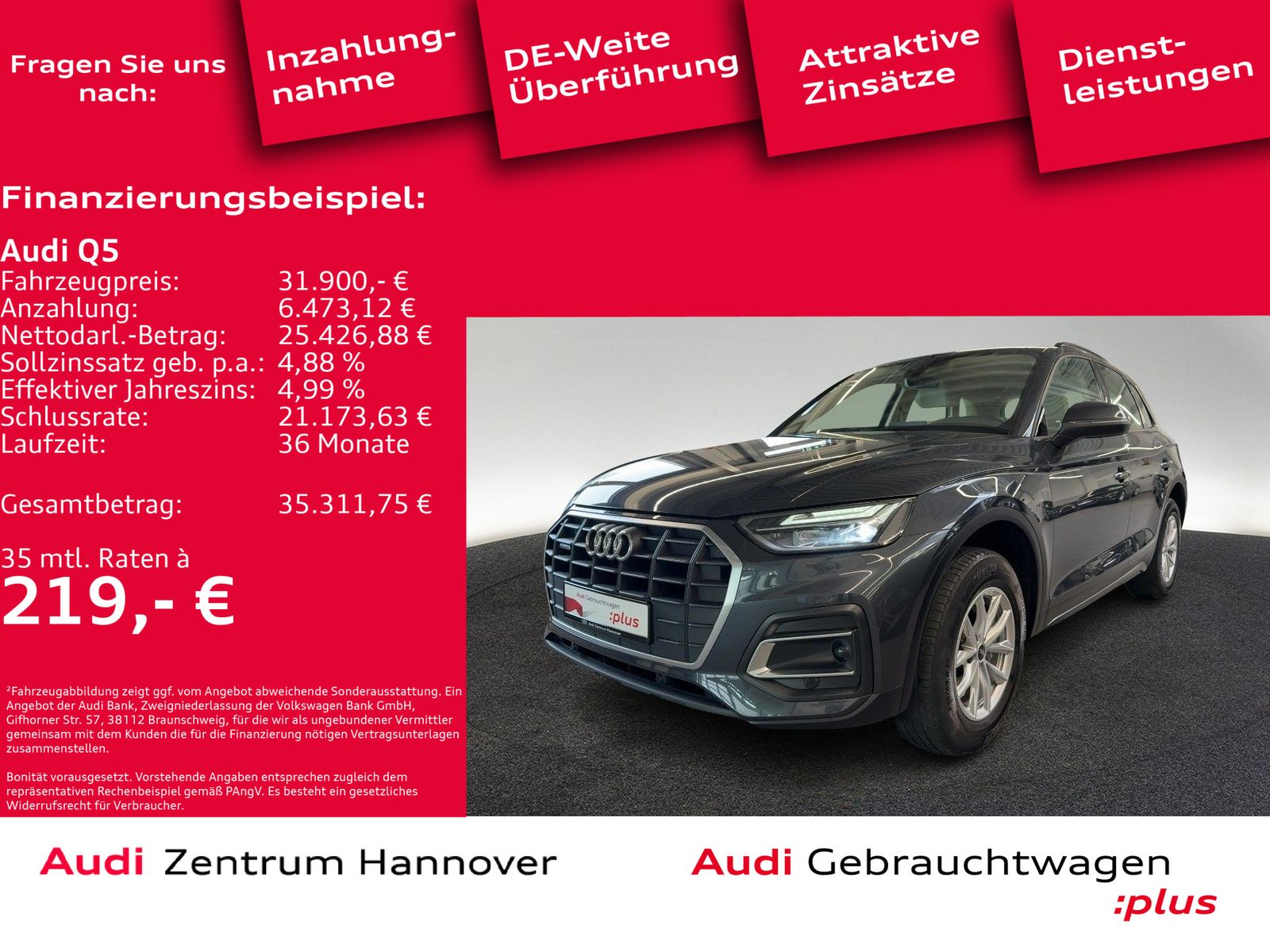 Audi Q5 40 TDI qu. Kamera Leder virtual Navi  LED