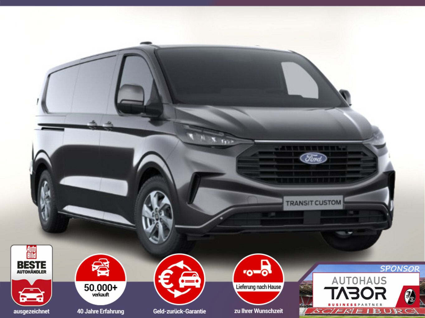 Ford Transit Custom PHEV Limited L2 AHK LED UVP-33%*