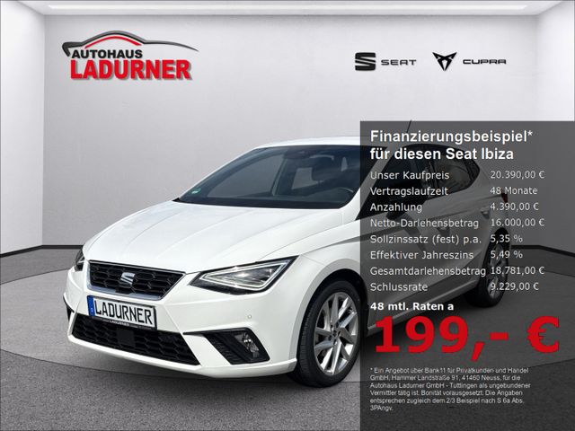 Ibiza /FR/Navi/LED/Apple CarPlay/Fahrerprofil/